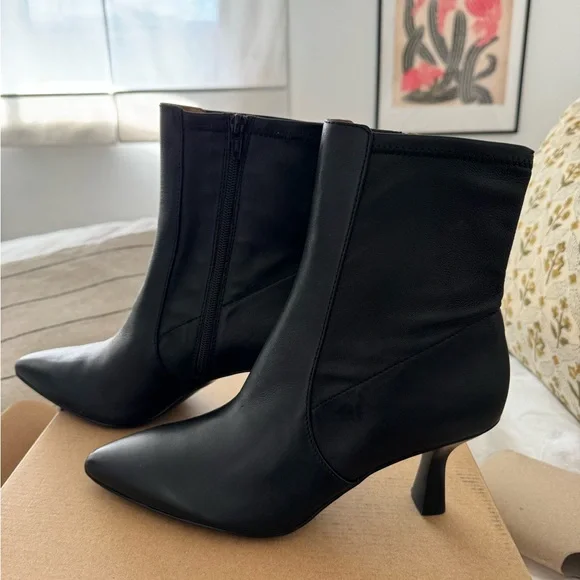 NEW NEVER WORN Madewell Justine leather ankle boot - Picture 5 of 7